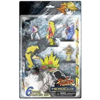 【新品】 Heroclix Street Fighter Starter Set Street Fighter Heroclix Deluxe Starter Game (Includes 6